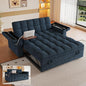 3 in 1 Convertible Sleeper Sofa, 65in Sleeper Couch by LITVZ