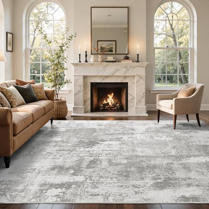 6x9 Ft Large Area Rugs for Living Room, Soft Non-Slip Washable Rugs Modern - Image 2