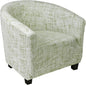 SearchI Club Chair Slipcover Stretch Barrel Chair Covers Printed Tub Chair by SearchI