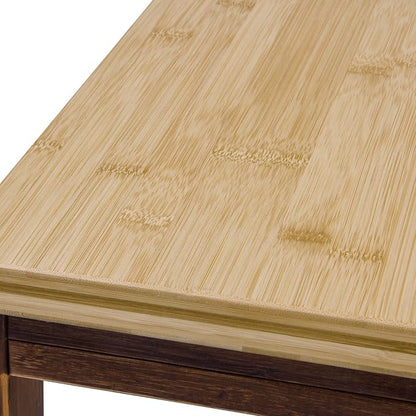 soges Small Foldable Coffee Table, Wooden Low Table - Image 9
