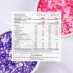 Pink and Purple Sprinkles, Edible Pearls, Pink Pearls, Purple Pearls, Edible Pearls for Cake Decorating, Cupcakes, Cookies, Macaron, Ice Cream Topping(4.23oz/120g)