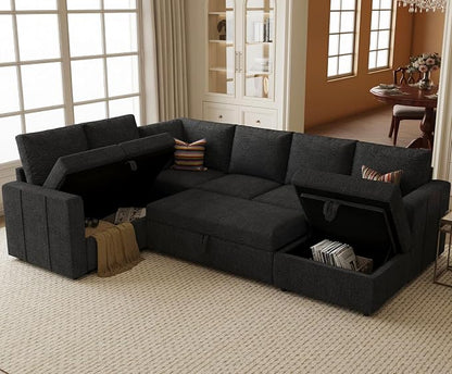 Belffin Modular Sectional Sleeper Sofa - Image 3