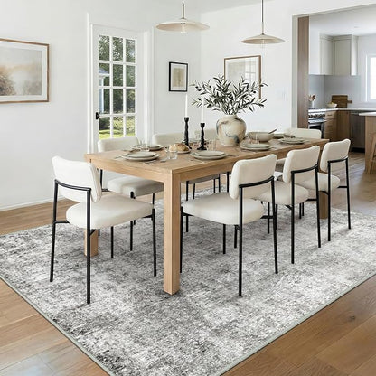 RELEANY Washable 6'x9' Abstract Area Rug - Image 3