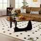 Coffee Tables for Living Room, Small Oval Center Table by PRITIY