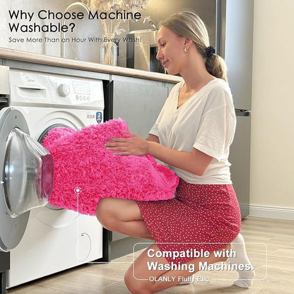 OLANLY 8x10 Machine Washable Large Area Rugs - Image 2