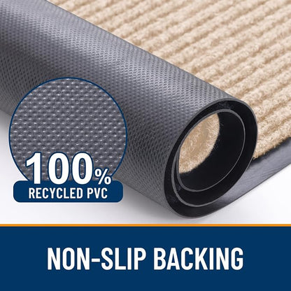OLANLY Front Door Mat 71x34, Waterproof Heavy-Duty Indoor Outdoor Doormat | - Image 3