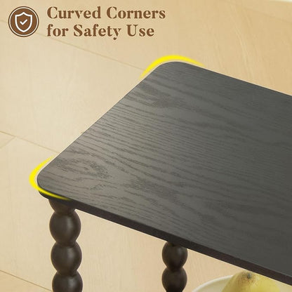 Fultyle Black Side Table, Small End Table - Image 6