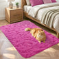 Noahas 3x5 Hot Pink Fluffy Soft Area Rug Non-Slip by ModernHomeDecor