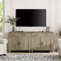 WAMPAT Farmhouse TV Stand for 75 inch TV by WAMPAT