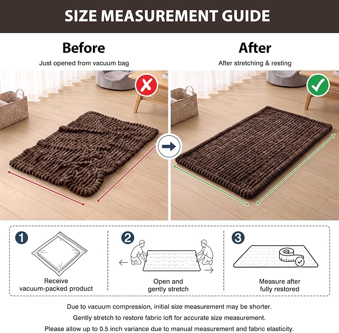 Fixwal Waterproof Flannel Dog Couch Cover, 27.6" x 94.5", Dark Brown | - Image 8
