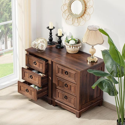 Joaxswe Farmhouse Coffee Table Set of 3, Furniture Set, Coffee Table - Image 9