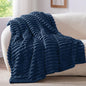 BEDELITE Ribbed Twin Blanket for Couch & Bed, Warm Yet Lightweight, Ribbed by BEDELITE