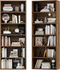 Furniwell 71" Tall Bookcase Bookshelves, 6 Tier Floor Standing Bookcases Open by WellFurnitureHomeLifeWell
