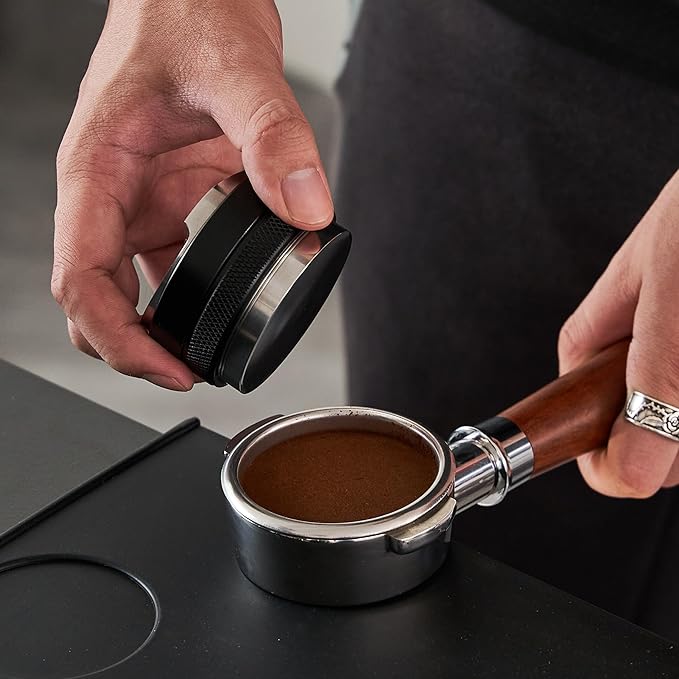 54mm Coffee Distributor and Tamper,Dual Head Coffee Leveler Fits for Breville 54mm Portafilter,Professional Espresso Hand Tamper.