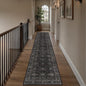 Schweek 2.6x10 Kitchen Runner Rug Washable Non Slip Hallway Runners Black | by Schweek
