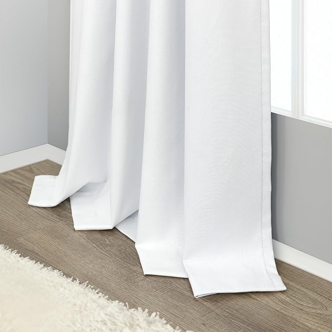 Short Small Window Room Darkening Curtains 58 Inches Long - Image 8