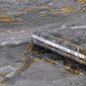 Grey Gold Marble Contact Paper for Countertops A Set of 23.6" X 197"Glossy Peel by Biyoeepeelstickwallpaper