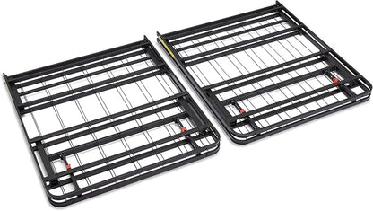 Amazon Basics Bed Frame with Storage, Foldable Metal Platform, Sturdy Steel - Image 7
