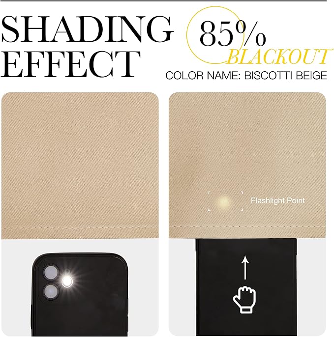 NICETOWN Room Darkening Curtains - Image 5