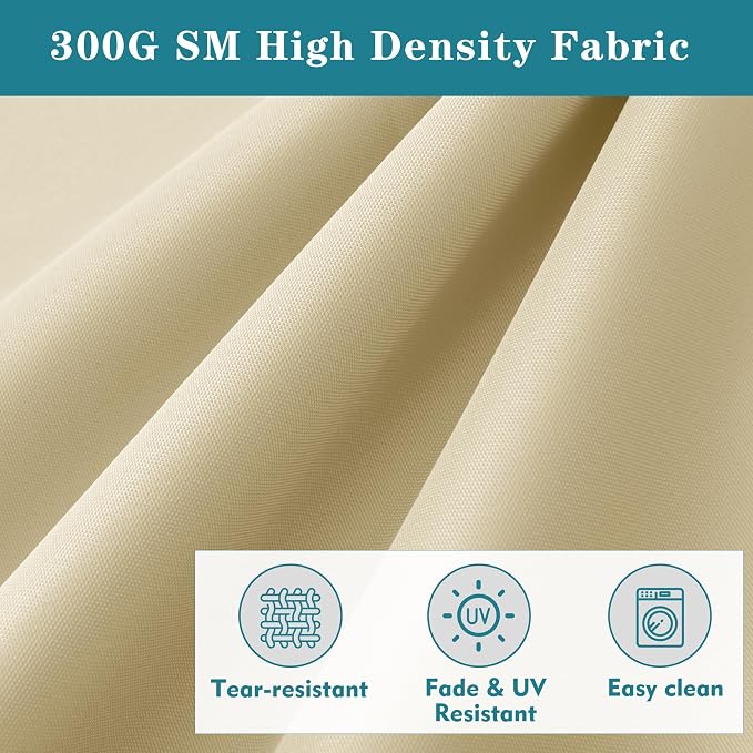 Chaise Lounge Cushion for Outdoor Furniture, Waterproof Fade and Tear Resistant - Image 2