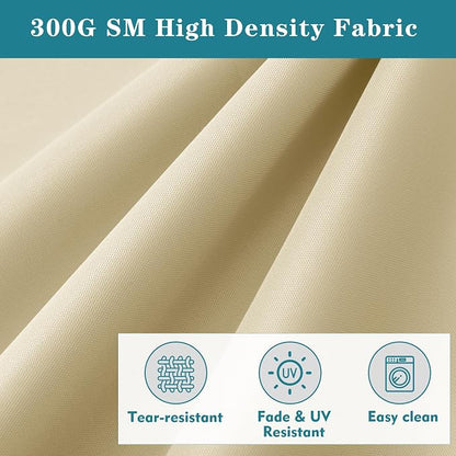 Chaise Lounge Cushion for Outdoor Furniture, Waterproof Fade and Tear Resistant - Image 2