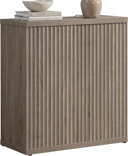 SICOTAS Buffet Cabinet with Storage Accent Sideboard Modern Credenza with Doors by SICOTAS