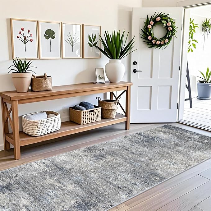 3x10 ft Long Hallway Runner Rug – Non-Slip Washable Kitchen Floor Rug - Image 3