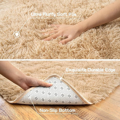 Pionblank Super Fluffy Area Rug - Image 5