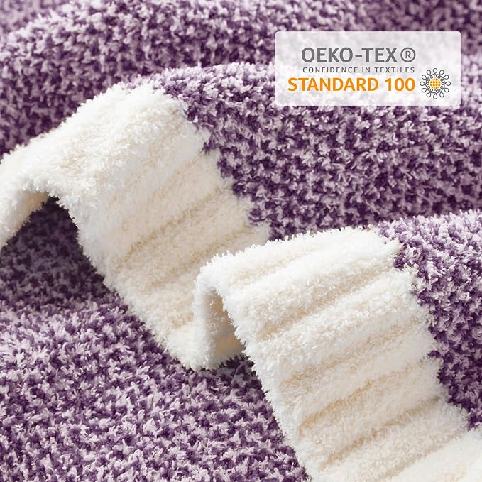Snuggle Sac Purple Throw Blankets - Image 4