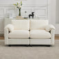 61'' Modular Loveseat Sofa, Extra Deep Seat Cloud Couch by HATPPTO
