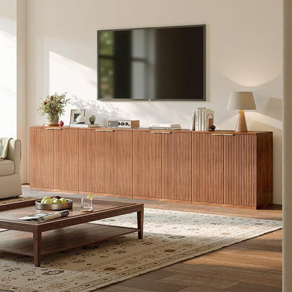 Evermagin 31.5" Walnut Buffet Cabinet - Image 7