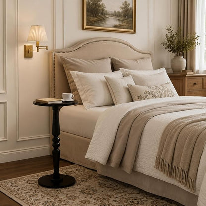 Round Side Table for Small Spaces - Image 2