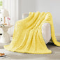L'AGRATY Chunky Knit Throw Blanket by LAGRATY
