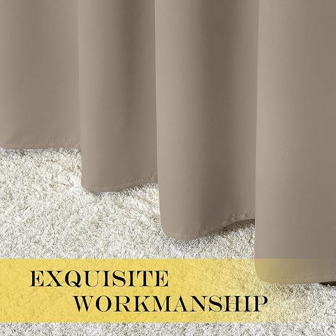 NICETOWN Blackout Curtains 84 Inch Length, Thermal Insulated Curtains - Image 4
