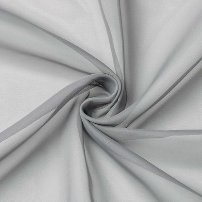 Light Grey Kitchen Curtains 30 Inch Length Tier 2 PCS, Solid Soft Half Curtains - Image 9