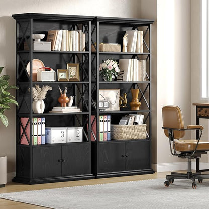 GOLDDAY 5-Tier Tall Bookcase - Image 5