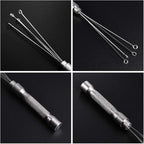 Espresso Coffee Stirrer, MATOW Stainless Steel Mini Whisk for Espresso Stirring Distribution – Professional Coffee Powder Stirring Tool