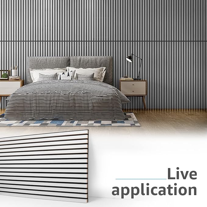 Art3d 2 Wood Slat Acoustic Panels - Image 6