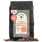 Kochere Ethiopian Harrar Whole Bean Coffee – 2LB Medium Roast – Fresh Roasted to Order – Single Origin, Farm Direct, Rich Flavored Coffee Beans – Chocolate & Fruity Notes