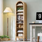 IFGET 71" Tall Arched Bookshelf, 8 Tiers Arch Bookcase by IFGETEnrichYourLivingSpace