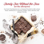 Otto's Naturals Grain-Free Paleo Double Chocolate Brownie Mix, 11.1 Oz., Top 9 Allergen-Free, Versatile for Baked Treats, Made with Organic Cassava Flour, Gluten Free, Non-GMO, Vegan, Plant-Based