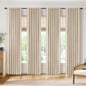 INOVADAY 100% Blackout Linen Curtains by INOVADAY