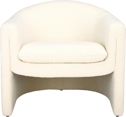 SAFAVIEH Couture Collection Laylette Ivory Boucle Accent Chair - Image 7