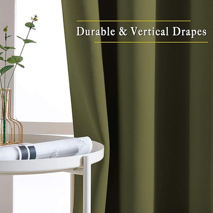 NICETOWN Bedroom Room Darkening Curtains and Drapes - Image 5