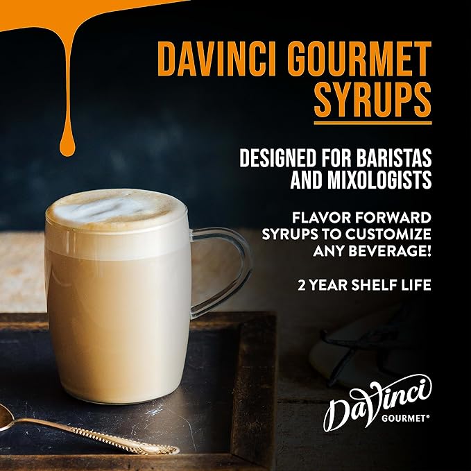 DaVinci Gourmet Classic Strawberry Syrup, 25.4 Fluid Ounces (Pack of 4)