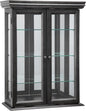 Design Toscano Country Tuscan Hardwood Wall Curio Cabinet: Ebony Black Finish by DesignToscano