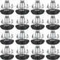 Stainless Steel Screw Furniture Leveling Feet 5/16-18 Screw in Threaded by Anwenk