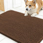 OLANLY Dog Door Mat for Muddy Paws 24x16, Super Absorbent Chenille Mud Mat | by OLANLY