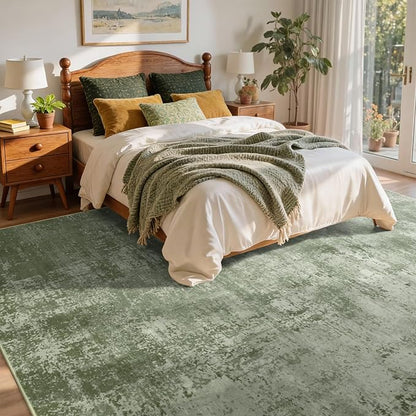5x7 Ft Area Rugs for Living Room, Soft Non-Slip Washable Rugs Modern Abstract - Image 4