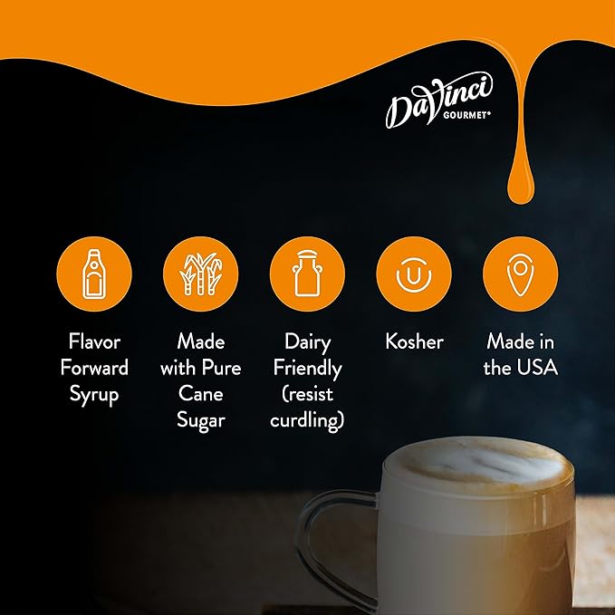DaVinci Gourmet Classic Egg Nog Syrup, 25.4 Fluid Ounces (Pack of 4)